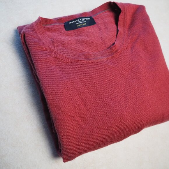 Charles Tyrwhitt Sweater Mens XL Crew Neck Extra Fine Merino Wool (Defect) - Picture 6 of 8